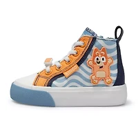 Ground Up Bluey High Top Toddler Unisex Sneakers