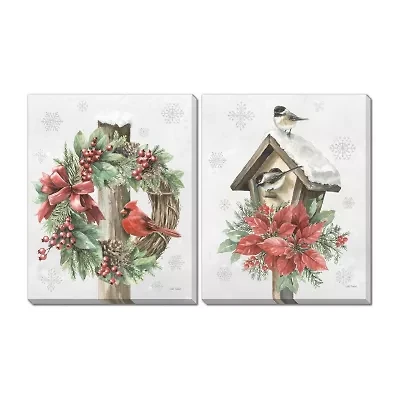 Streamline Art Festive Decor Set Canvas Art