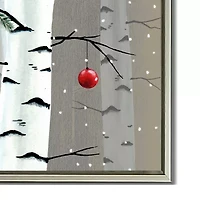 Streamline Art Birch Birds Ii Canvas Art