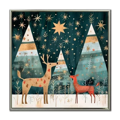 Streamline Art Merry And Bright Iii Canvas Art