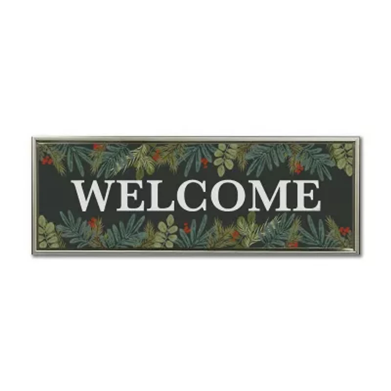 Streamline Art Welcome Canvas Art