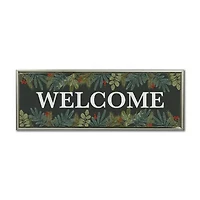 Streamline Art Welcome Canvas Art