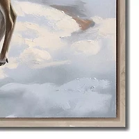 Streamline Art Santa Cabin Canvas Art