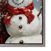 Streamline Art Santa Companions Canvas Art