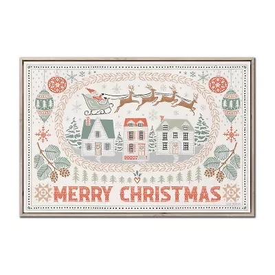 Streamline Art Frosty Canvas Art