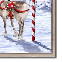Streamline Art Santas Workshop Canvas Art
