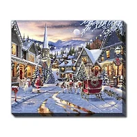 Streamline Art Village Canvas Art