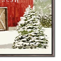 Streamline Art Festive Barn Canvas Art