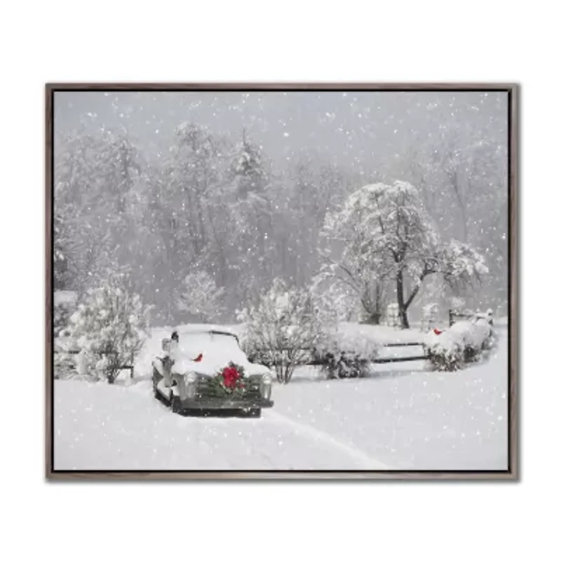 Streamline Art Winter Wonderland Canvas Art