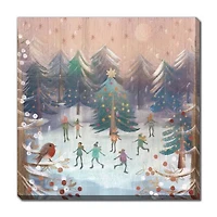 Streamline Art Enchanted Ice Rink Canvas Art