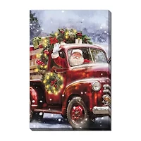 Streamline Art Santas Truck Canvas Art