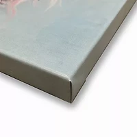 Streamline Art Polar Bear Dreams Hand Embellished Canvas Art