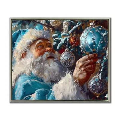 Streamline Art Santa Decorations Canvas Art