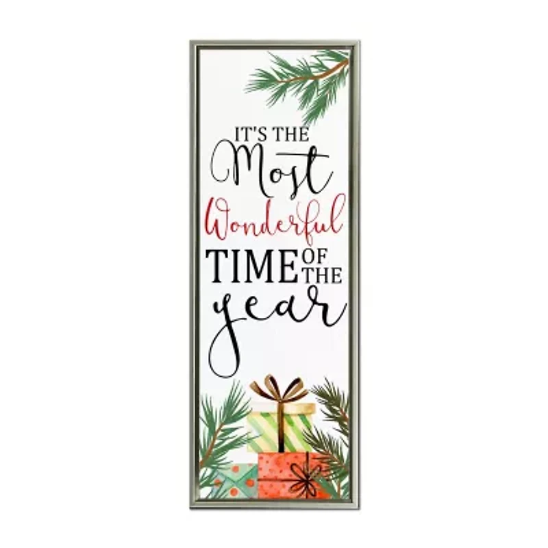 Streamline Art Most Wonderful Time Canvas Art