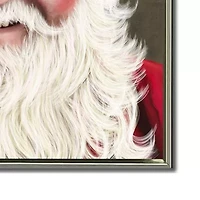 Streamline Art Jolly Santa Canvas Art