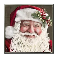 Streamline Art Jolly Santa Canvas Art