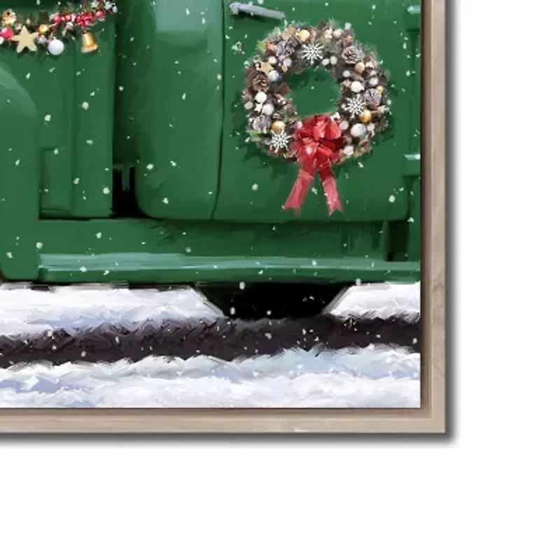 Streamline Art Holiday On The Farm Canvas Art