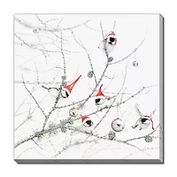 Streamline Art Winter Cardinals Canvas Art
