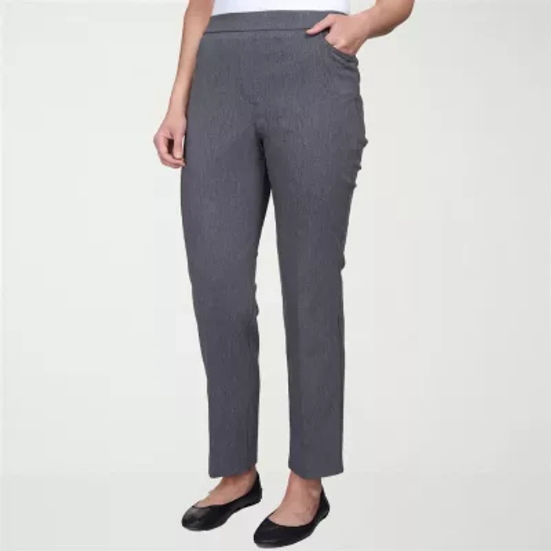 Alfred Dunner Classics Womens Allure Stretch Pant
