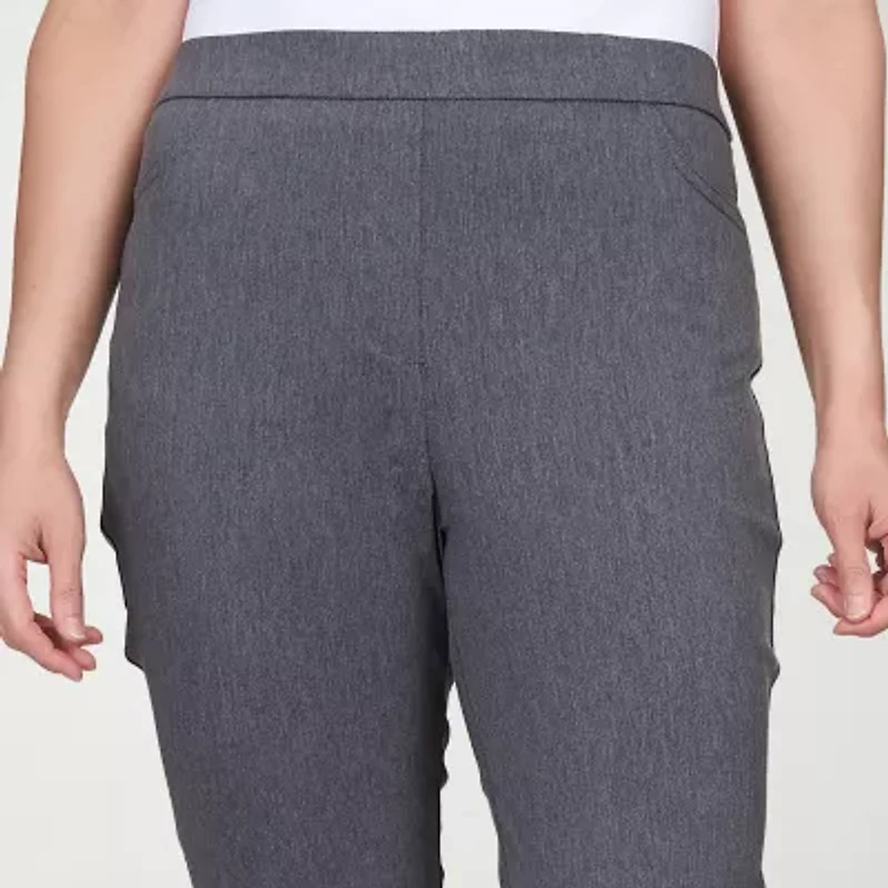 Alfred Dunner Classics Womens Allure Stretch Pant