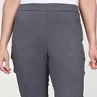 Alfred Dunner Classics Womens Allure Stretch Pant