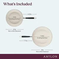 Anolon Ceramic 2-pc. Frying Pan Set