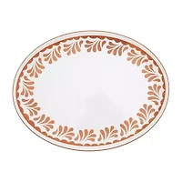 Jenny Martinez 16"X12" Oval Stoneware Serving Platter