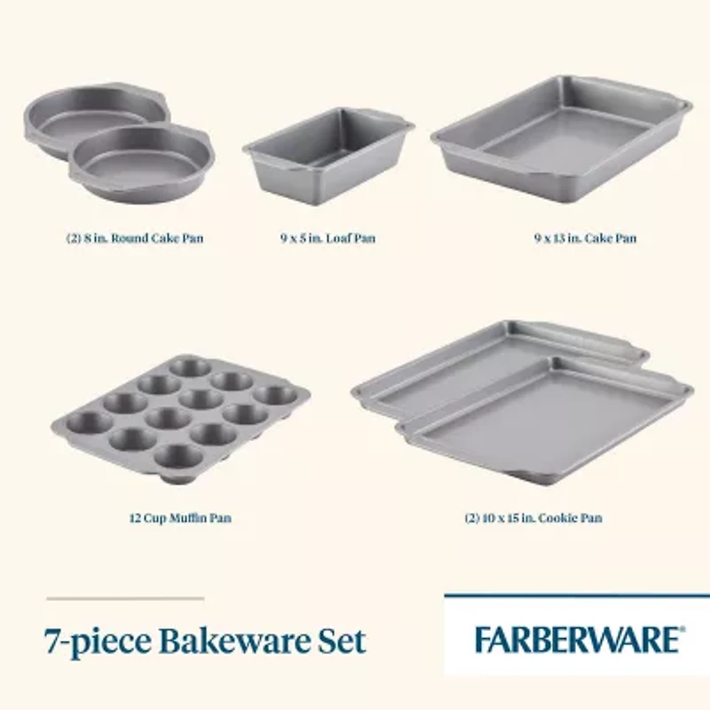 Farberware -pc. Non-Stick Bakeware Set