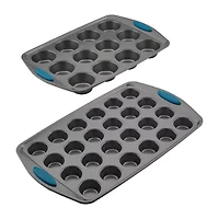 Rachael Ray 2-pc. Non-Stick Muffin Pan Set
