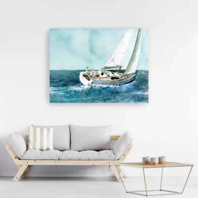 Lumaprints Delray Sail Canvas Art