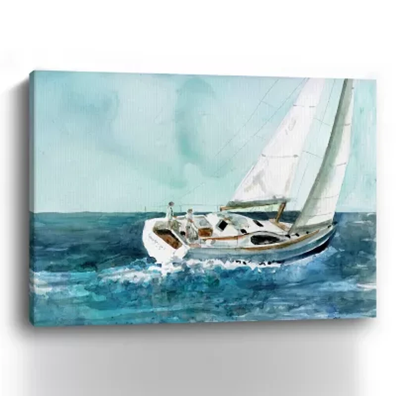 Lumaprints Delray Sail Canvas Art
