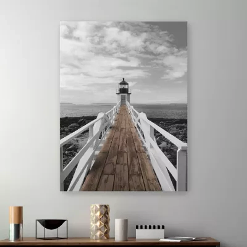 Lumaprints Port Clyde Lighthouse Canvas Art