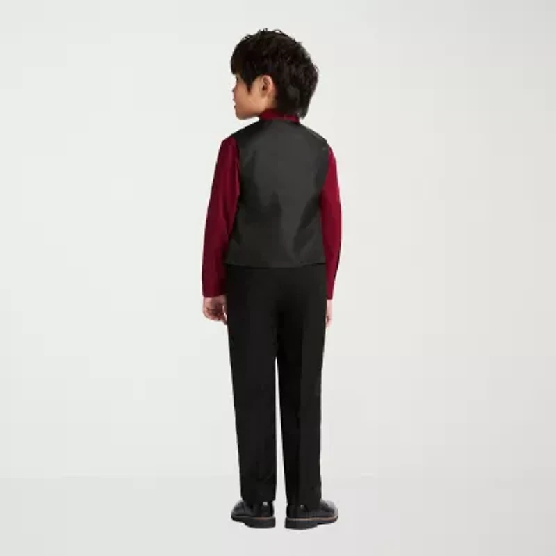 Van Heusen Little & Big Kid Boys 4-pc. Suit Set