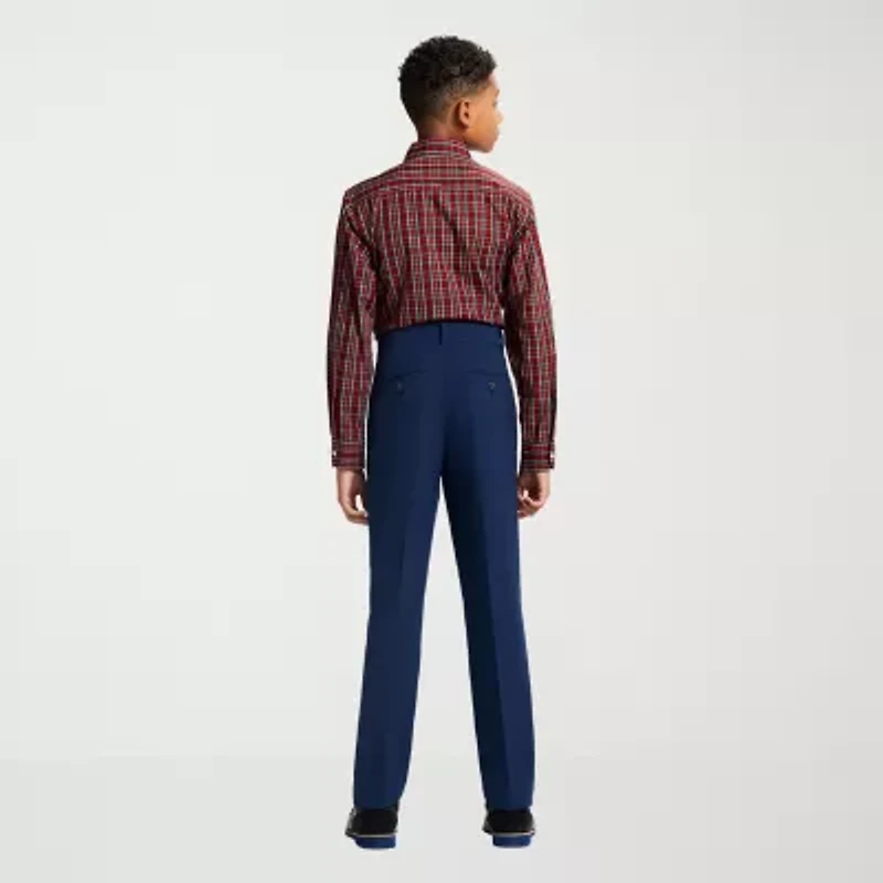 TFW Little & Big Kid Boys Long Sleeve Point Collar Shirt + Tie Set