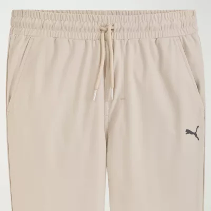 PUMA Big Kid Boys Tapered Regular Fit Fleece Jogger Pant