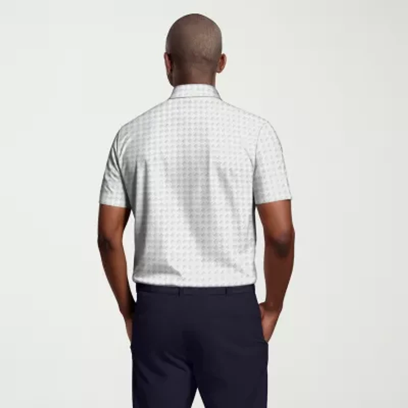 PGA TOUR Mens Regular Fit Short Sleeve Polo Shirt