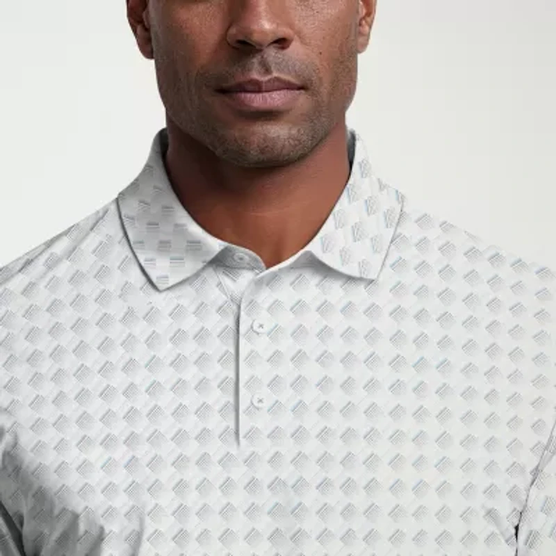 PGA TOUR Mens Regular Fit Short Sleeve Polo Shirt