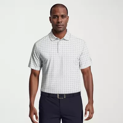 PGA TOUR Mens Regular Fit Short Sleeve Polo Shirt