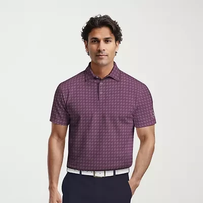 PGA TOUR Mens Regular Fit Short Sleeve Polo Shirt
