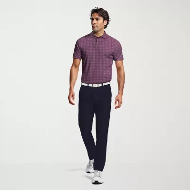 PGA TOUR Mens Regular Fit Short Sleeve Polo Shirt
