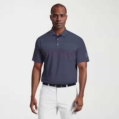 PGA TOUR Mens Regular Fit Short Sleeve Polo Shirt
