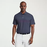 PGA TOUR Mens Regular Fit Short Sleeve Polo Shirt