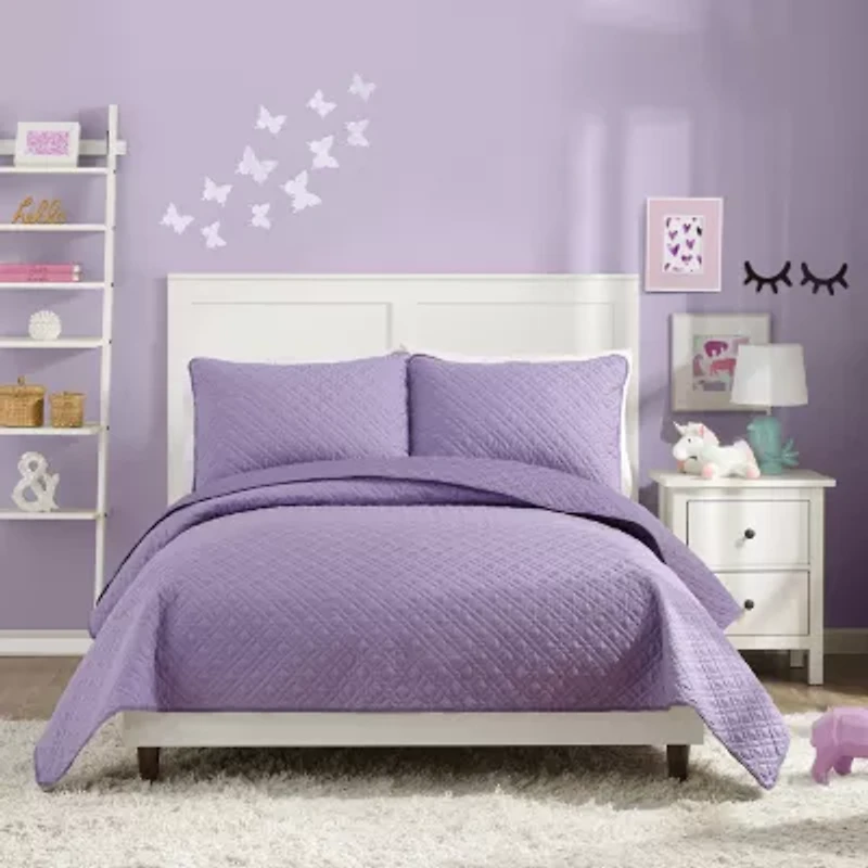 Urban Playground Angelietta Plaid Quilt Set