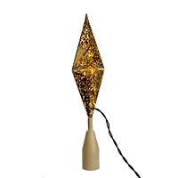 Kurt Adler Ul 10-Light Gold Bethlehem Star Tree Topper