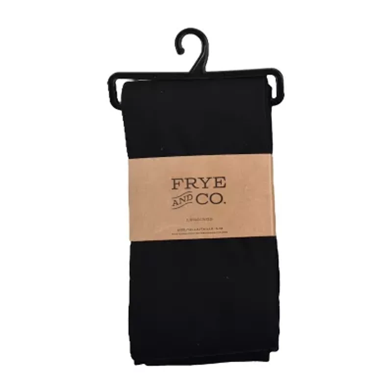Frye and Co. Womens Fleece Lined Medium Support Footless Tights