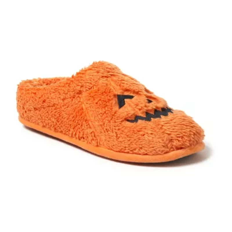 Dearfoams Jack O Lantern Unisex Adult Memory Foam Clog Slippers