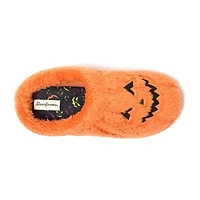 Dearfoams Jack O Lantern Unisex Adult Memory Foam Clog Slippers