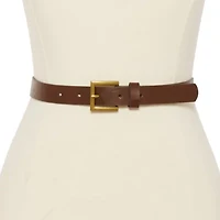 Mixit™ Leather Skinny Belt