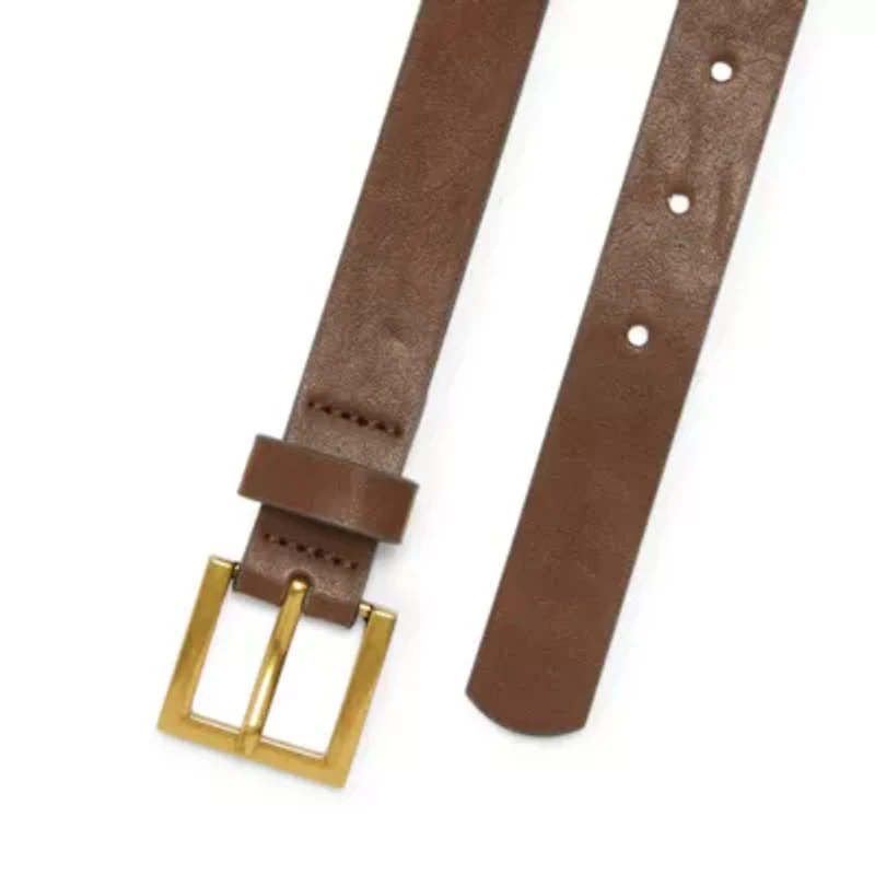 Mixit™ Leather Skinny Belt