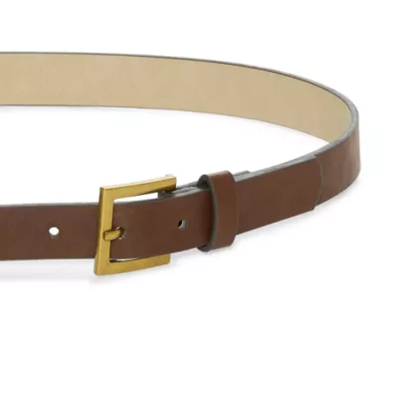 Mixit™ Leather Skinny Belt